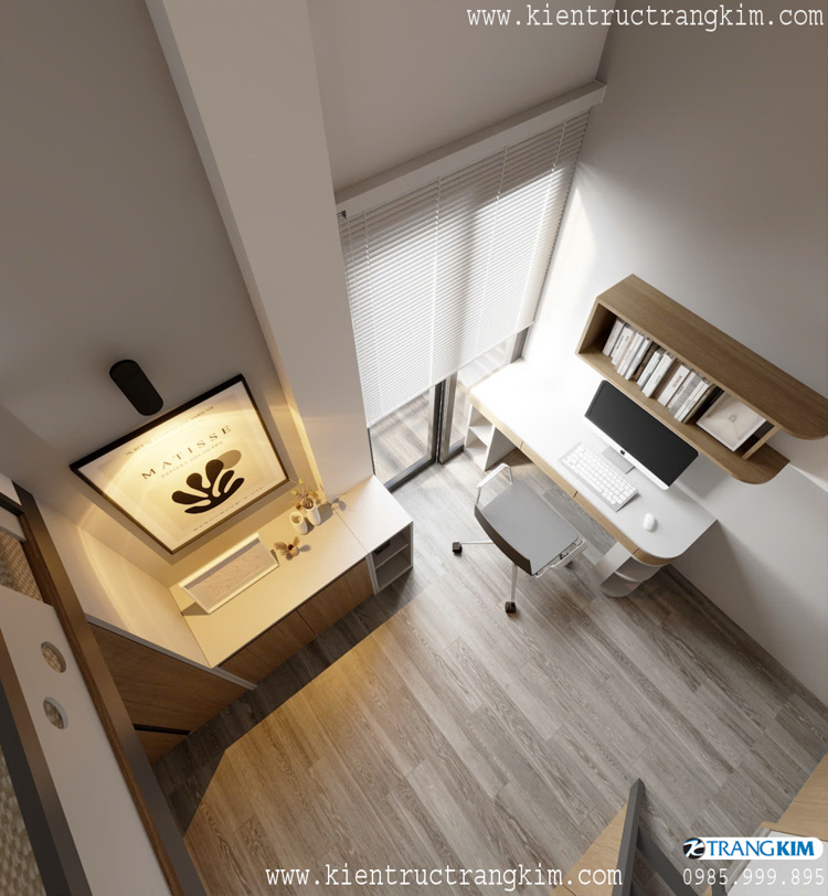 Nội Thất phòng cho thuê 04 3 Thiết kế nhà cho thuê 60m2 với 4 phòng khép kín