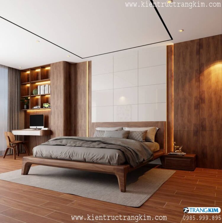 Nội thất không gian phòng ngủ con 2