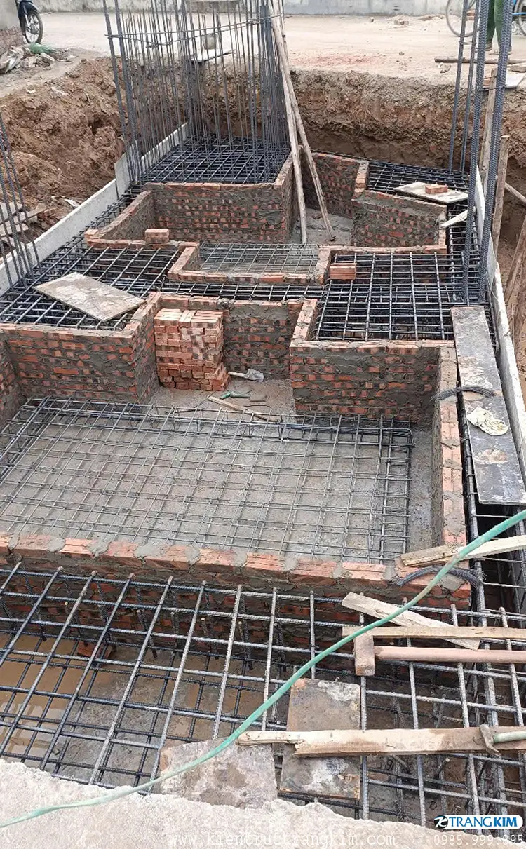 Hình ảnh thực tế thi công nhà ống 5 tầng cho thuê trọ