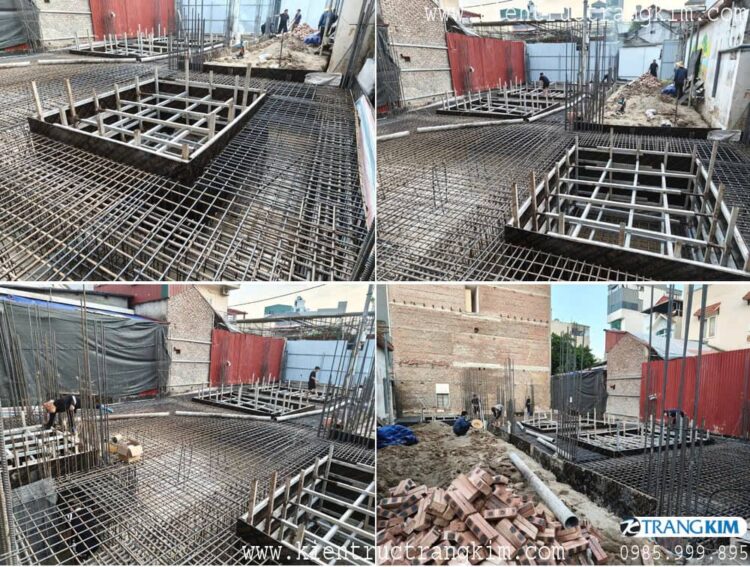 Hình ảnh thi công công trình chung cư mini cho thuê hiện đại kết hợp ở gia đình tầng 1 1