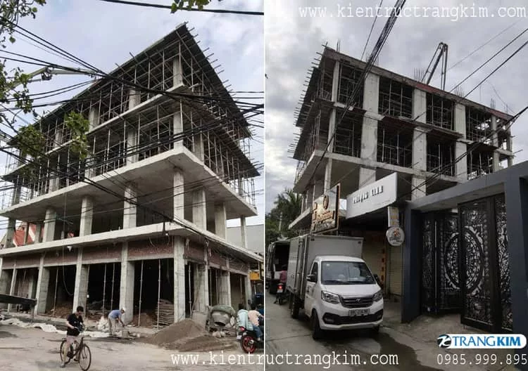 Hình ảnh quá trình thi công xây dựng phần thô 10
