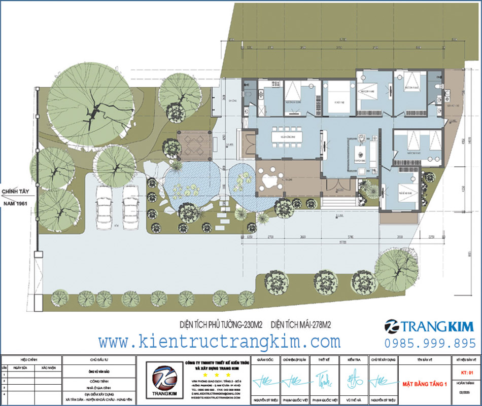 Mặt bằng thiết kế tầng 1 1 Mặt bằng kiến trúc tầng 1