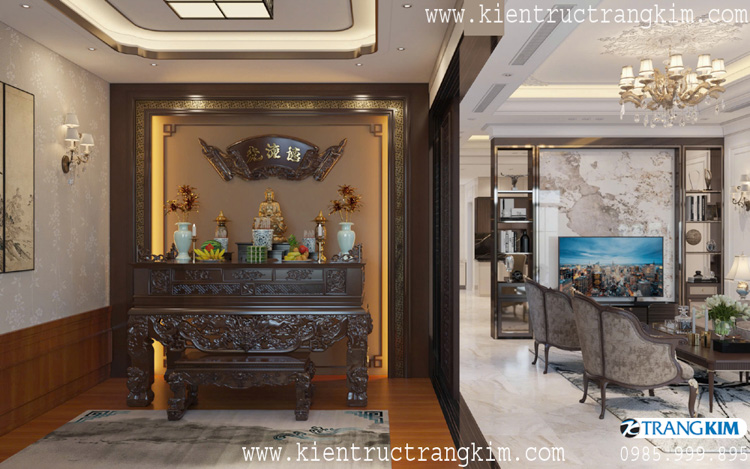 Thiết kế nội thất biệt thự 2 tầng mái Nhật hiện đại