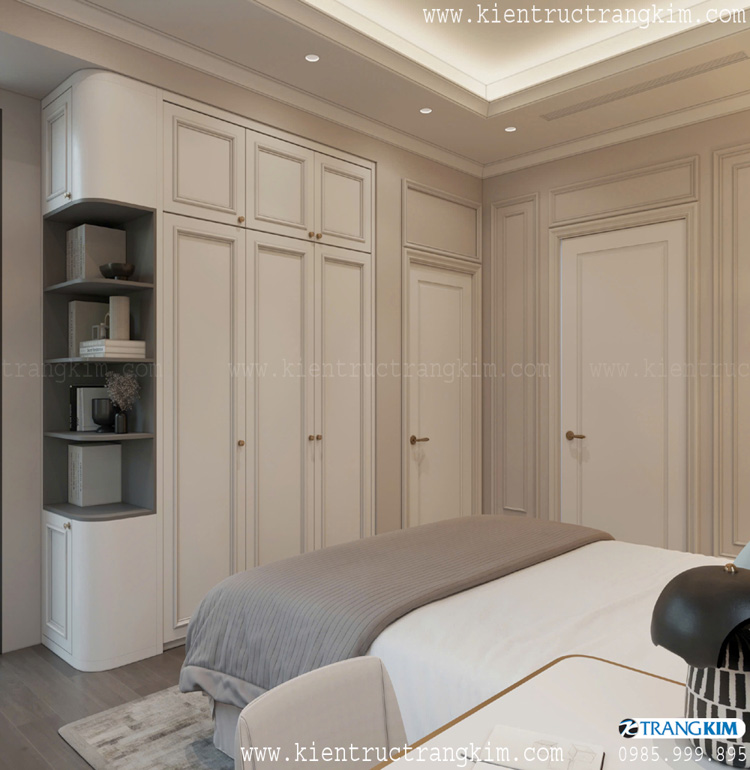 Thiết kế nội thất biệt thự 2 tầng mái Nhật hiện đại