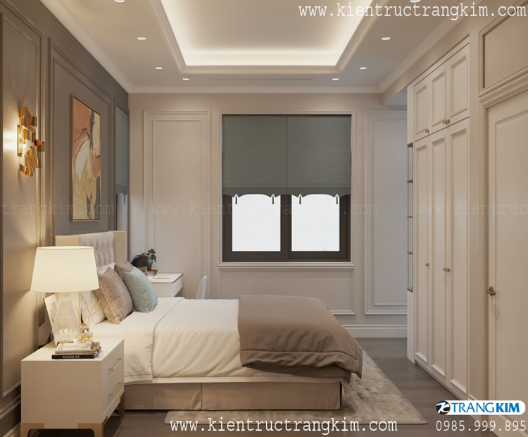 Thiết kế nội thất biệt thự 2 tầng mái Nhật hiện đại