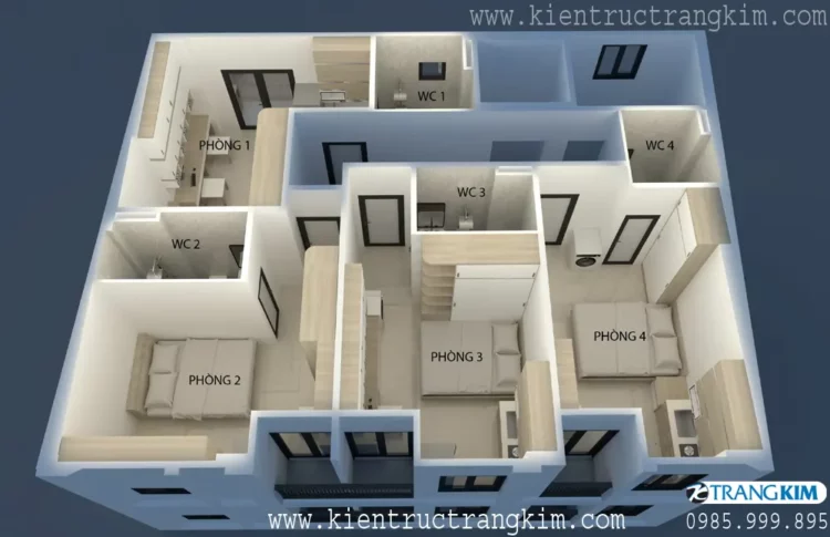 Hình ảnh phối cảnh kiến trúc công trình 7