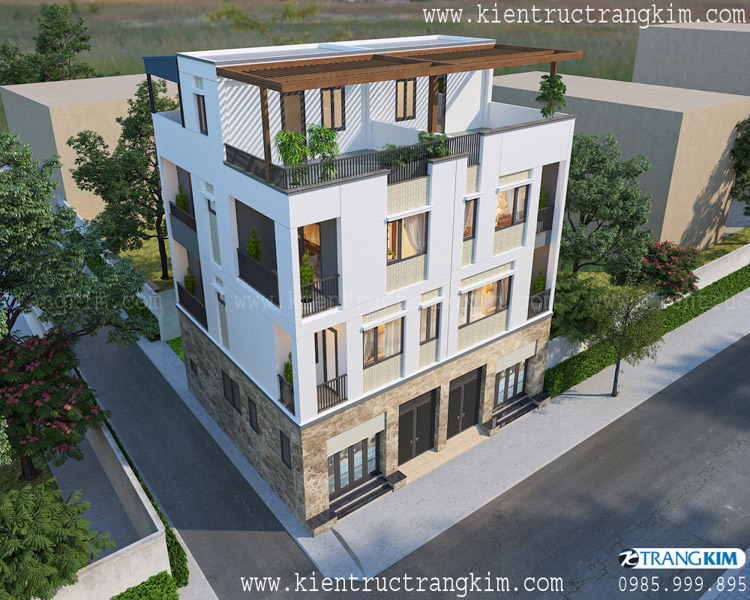 Hình ảnh phối cảnh kiến trúc công trình 5 Hình ảnh phối cảnh kiến trúc công trình 5
