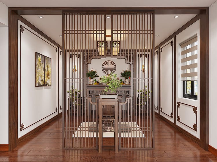 Giới thiệu một số mẫu phòng thờ đẹp, hiện đại 1