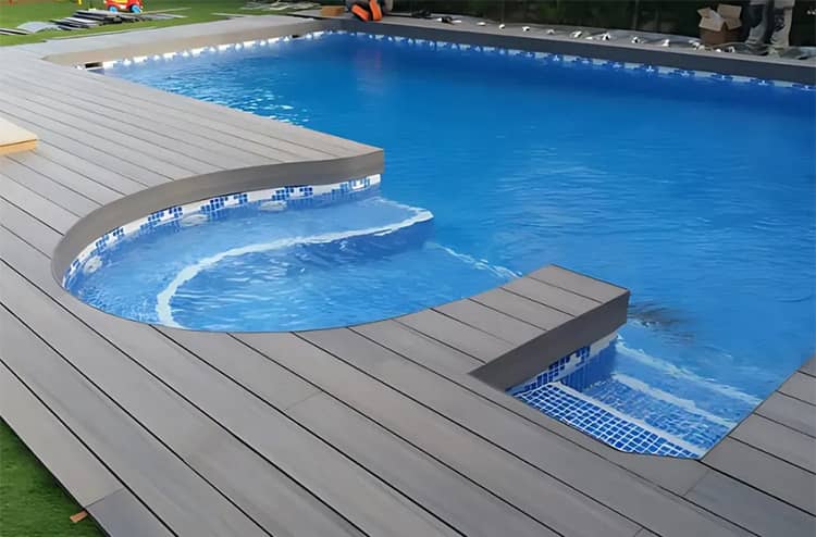 Sàn nhựa WPC có khả năng chống nước tuyệt đối