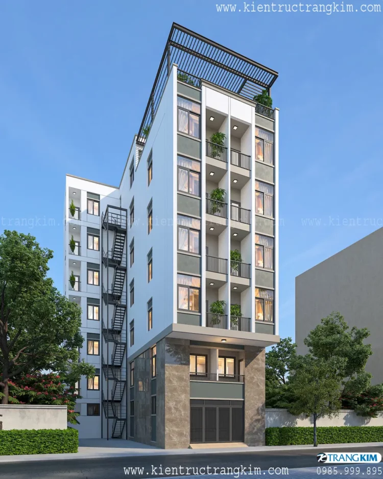 Hình ảnh phối cảnh kiến trúc công trình 3