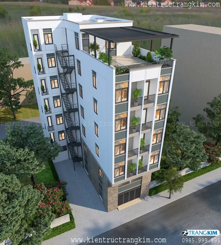 Hình ảnh phối cảnh kiến trúc công trình 6