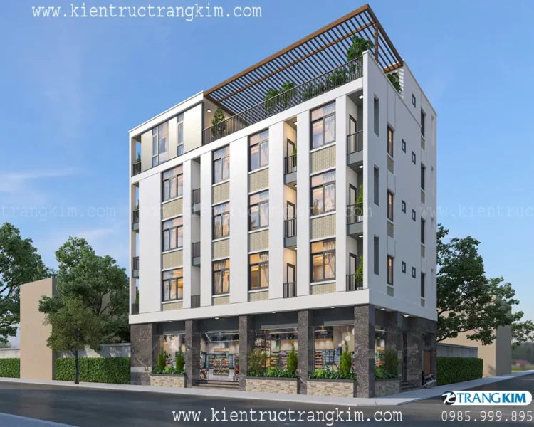 Hình ảnh phối cảnh kiến trúc công trình 2 Hình ảnh phối cảnh kiến trúc công trình 2