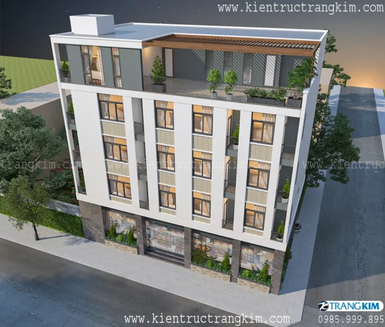 Hình ảnh phối cảnh kiến trúc công trình 5 Hình ảnh phối cảnh kiến trúc công trình 5