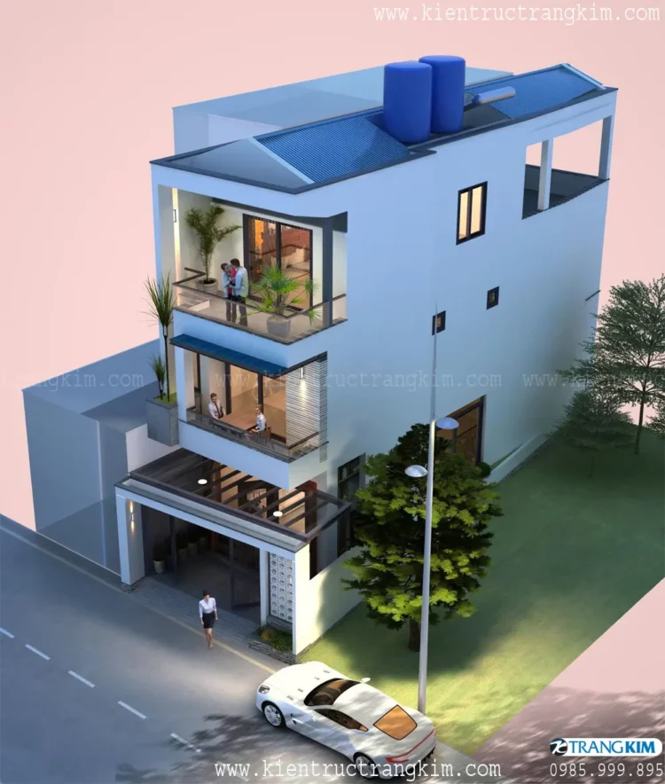 Hình ảnh phối cảnh kiến trúc công trình 4