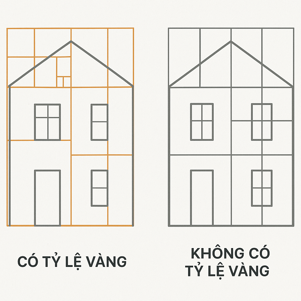 Ứng dụng tỉ lệ vàng trong kiến trúc tân cổ điển 1 Ứng dụng tỉ lệ vàng trong kiến trúc tân cổ điển 1