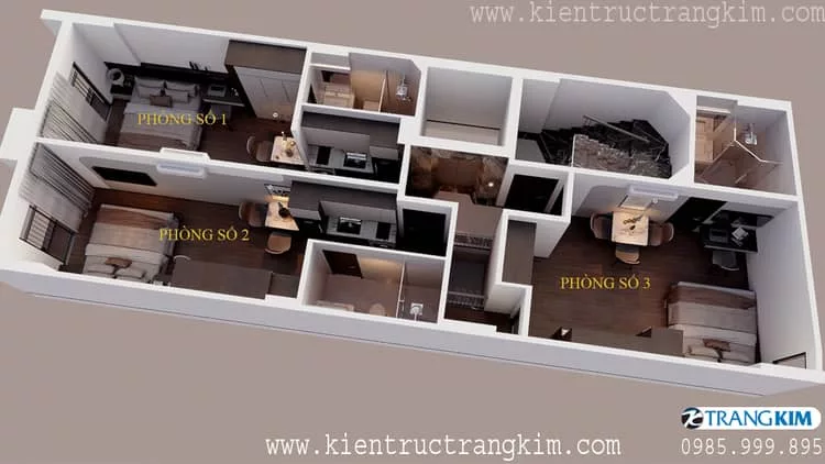 Hình ảnh thiết kế nội thất công trình 1