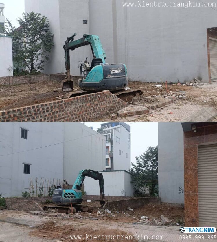 Hình ảnh thi công công trình 2 Hình ảnh thi công công trình 2