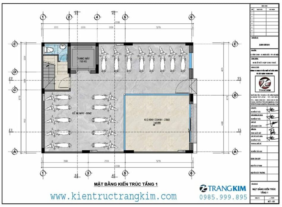 Mặt bằng thiết kế tầng 1 1 Mặt bằng thiết kế tầng 1 1