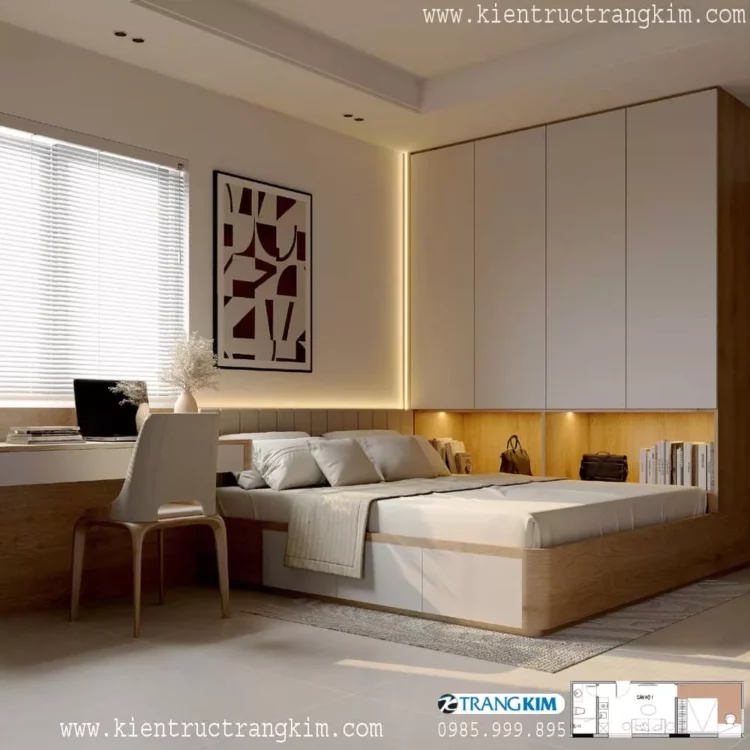 Hình ảnh nội thất tầng 3,4,5 cho thuê trọ 1