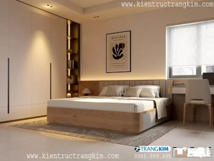 Hình ảnh nội thất tầng 3,4,5 cho thuê trọ 12