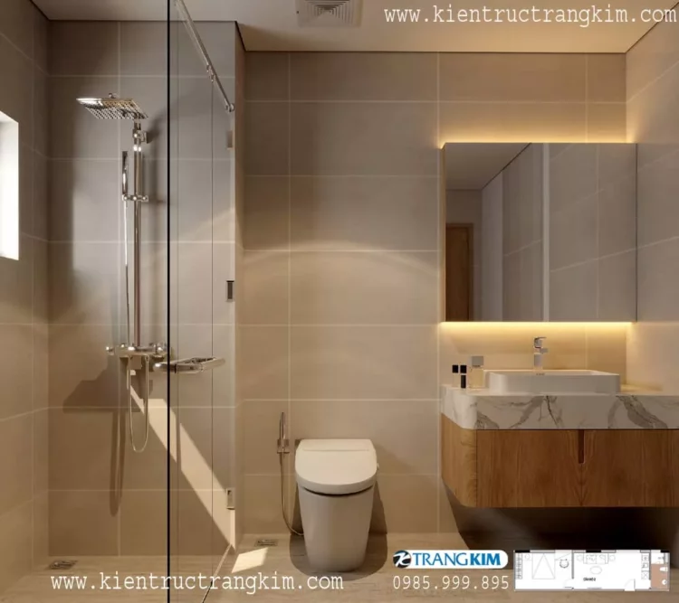 Hình ảnh nội thất tầng 3,4,5 cho thuê trọ 15