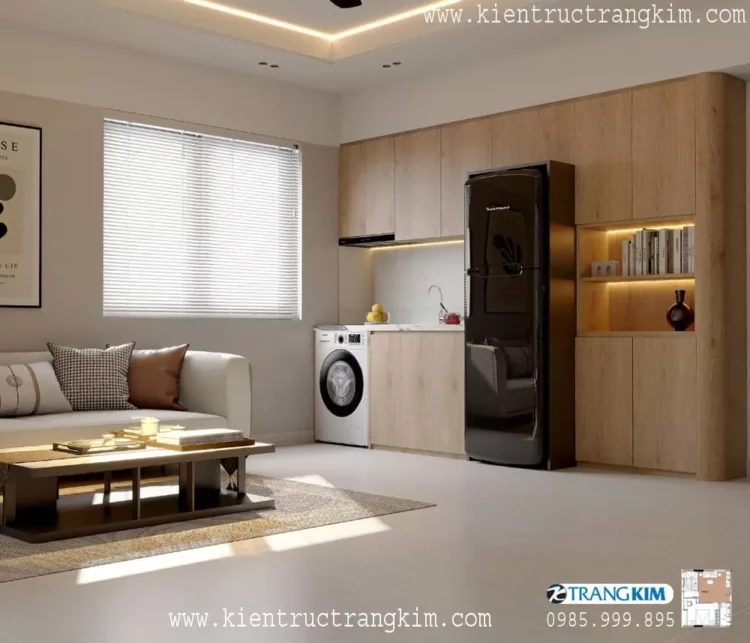 Hình ảnh nội thất tầng 3,4,5 cho thuê trọ 18