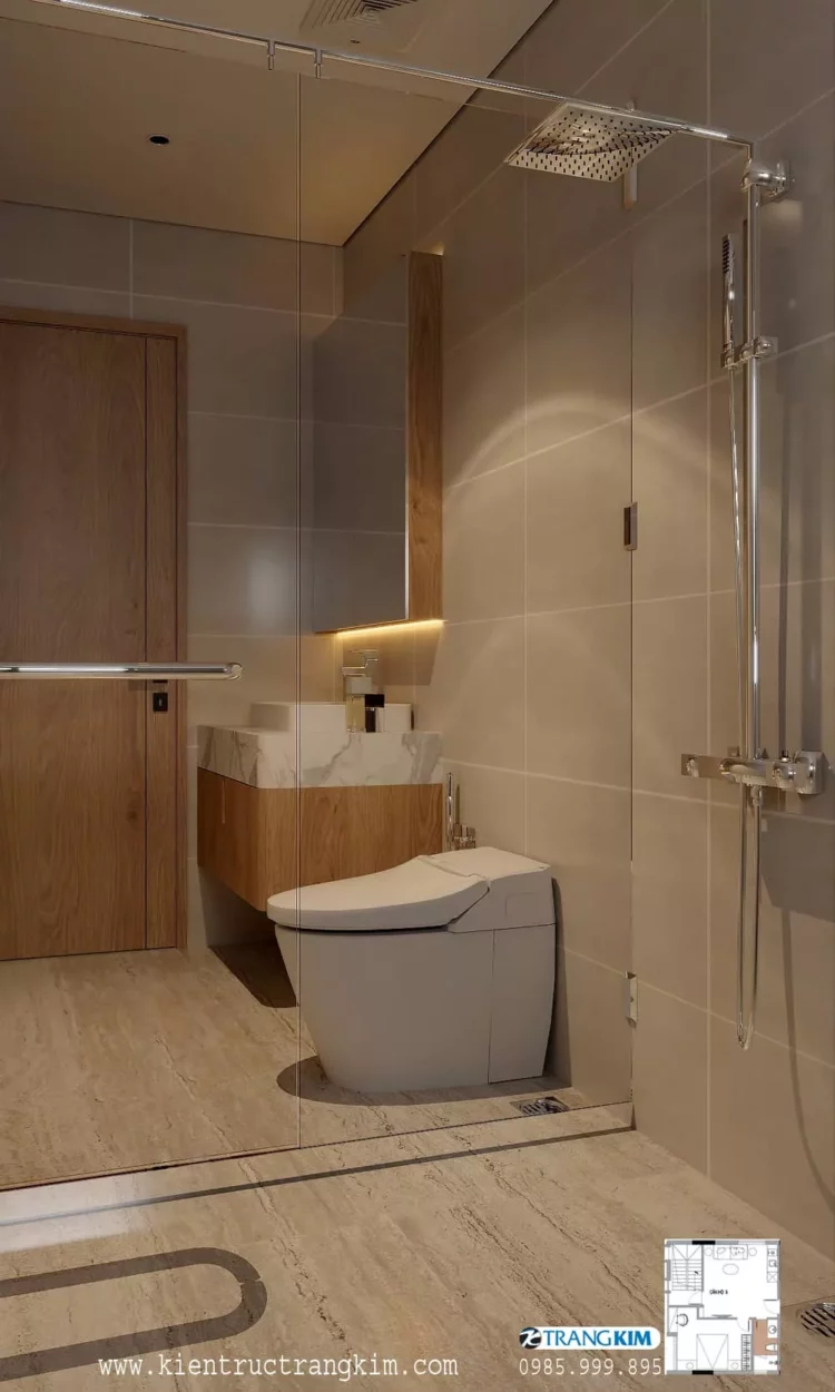 Hình ảnh nội thất tầng 3,4,5 cho thuê trọ 23