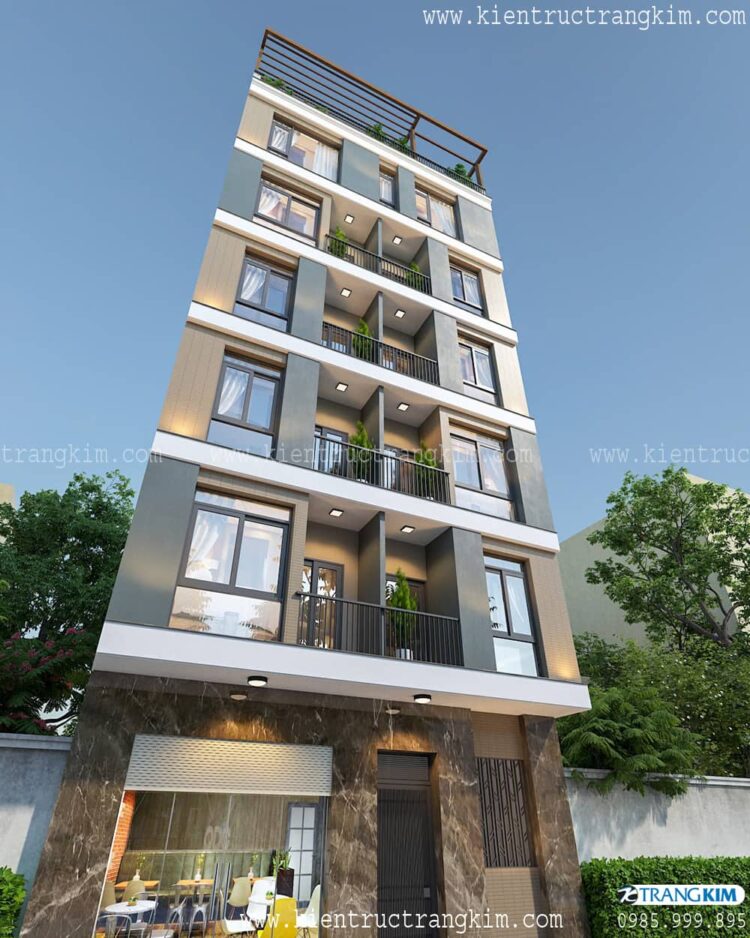 Hình ảnh phối cảnh kiến trúc công trình 4 Hình ảnh phối cảnh kiến trúc công trình 4