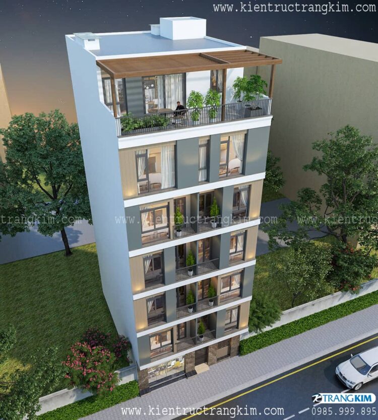 Hình ảnh phối cảnh kiến trúc công trình 5 Hình ảnh phối cảnh kiến trúc công trình 5