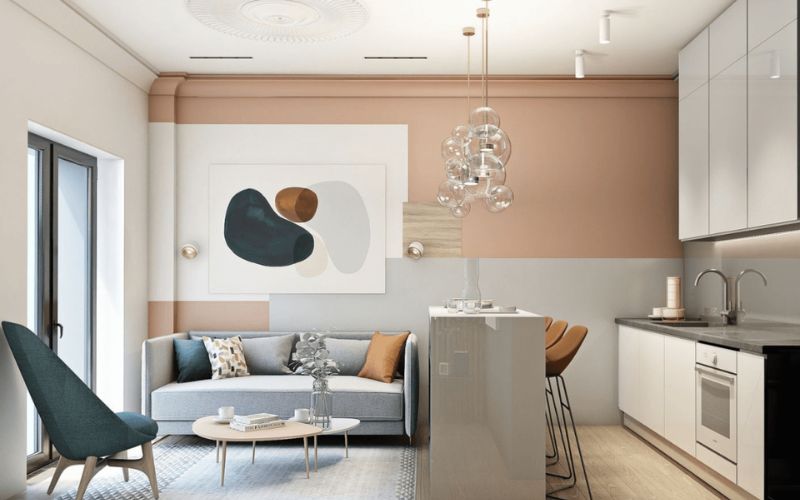 Mẫu 9: Thiết kế thông minh cho người độc thân 1 Mẫu 9: Thiết kế thông minh cho người độc thân 1