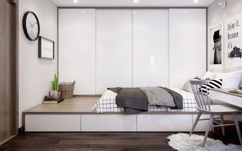 Giường tích hợp - Nội thất thông minh căn hộ nhỏ  1 Giường tích hợp - Nội thất thông minh căn hộ nhỏ  1