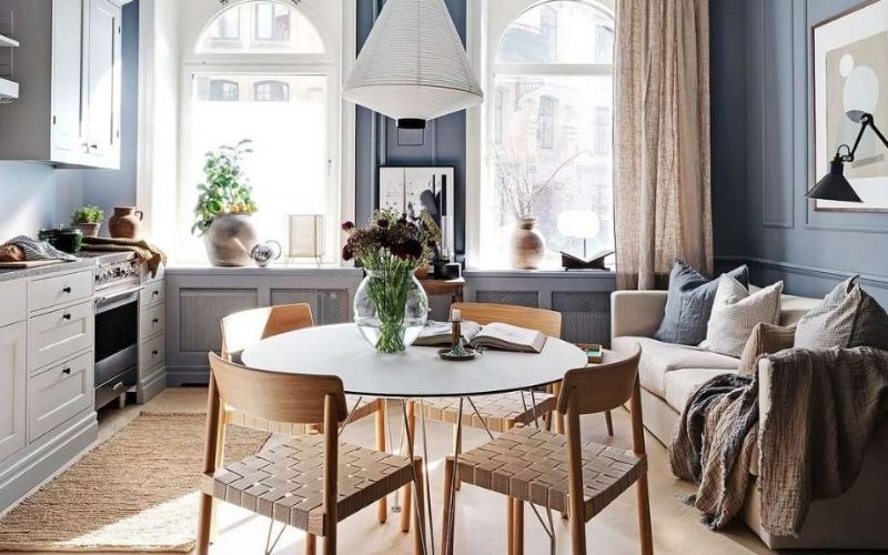 Khu bếp nấu phong cách Scandinavian 1