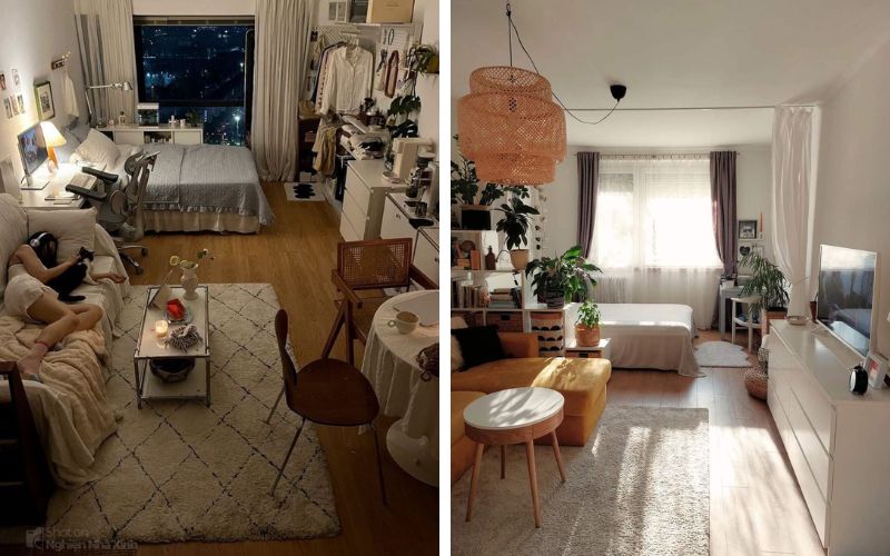 Mẫu thiết kế căn hộ mini 20m² tối ưu chi phí 1