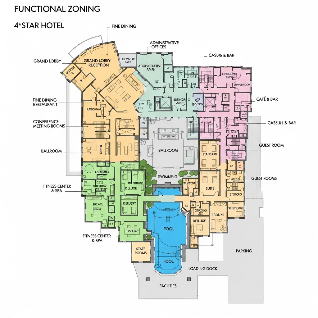 Bãi xe và khu vực dịch vụ phụ trợ 1