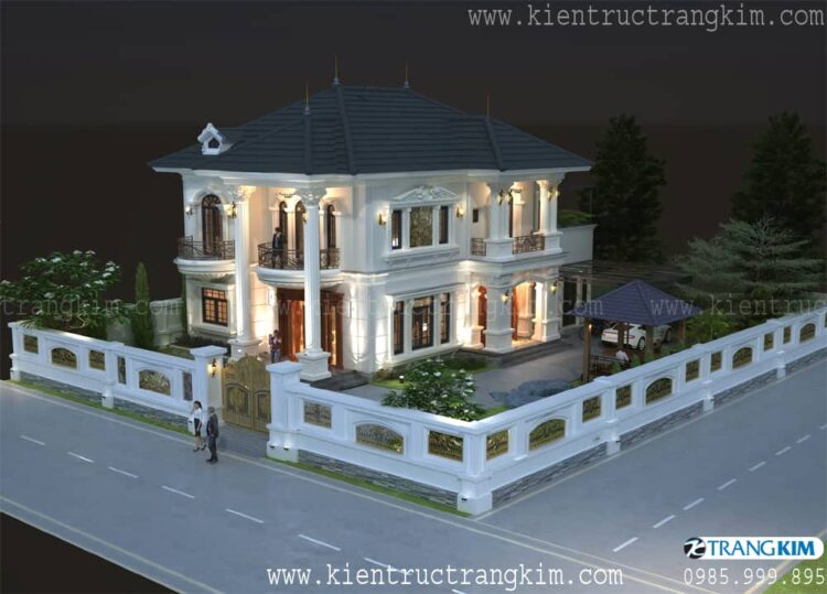 Hình ảnh phối cảnh kiến trúc công trình 3