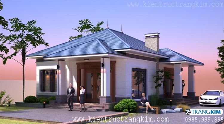 Biệt thự sân vườn - nhà vườn 1