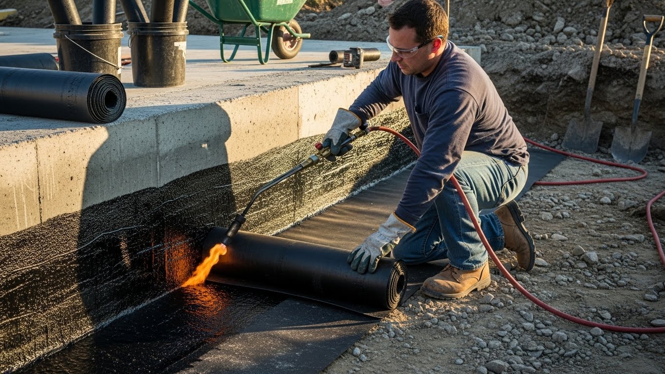 Kiểm tra chống thấm móng sau khi tháo cốp pha 1 Kiểm tra chống thấm móng sau khi tháo cốp pha 1