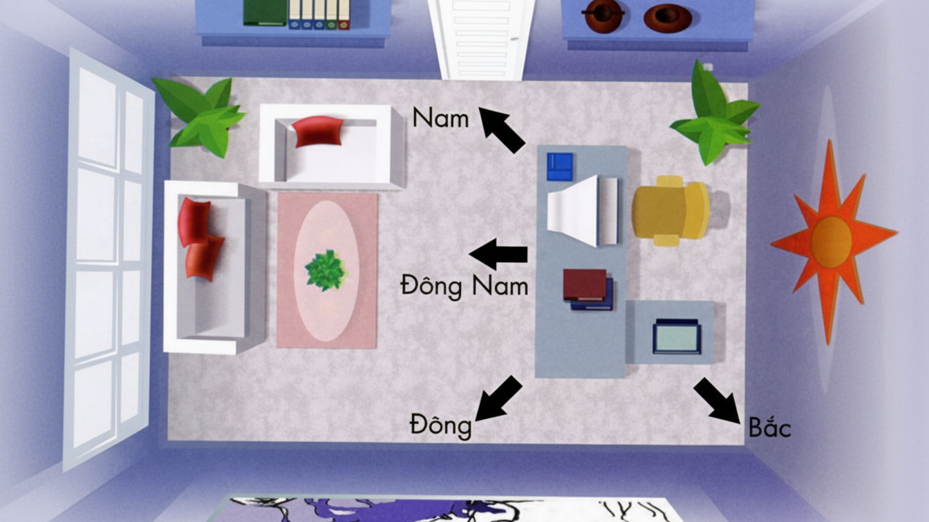 Thiết kế văn phòng phong thủy và vai trò trong nhận diện thương hiệu 1