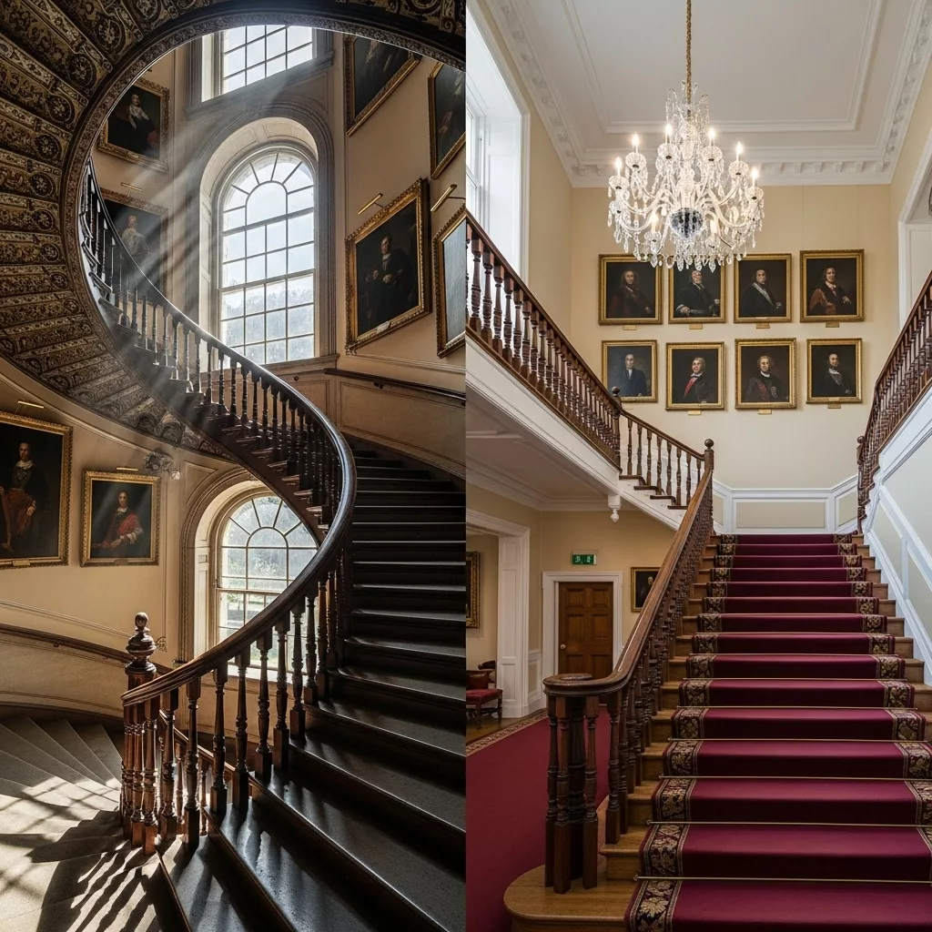 So sánh xu hướng cầu thang xoắn và cầu thang truyền thống 1