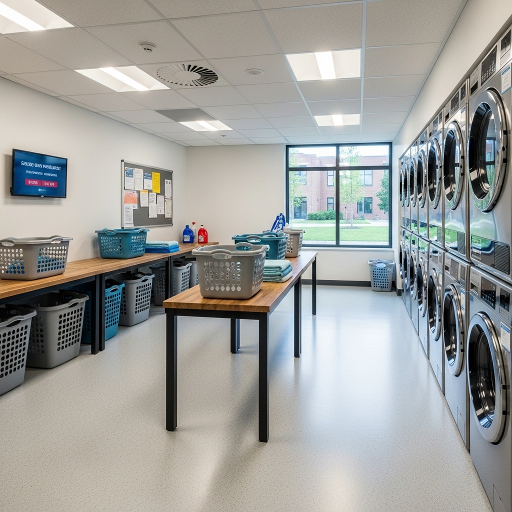 Mô hình trọ kết hợp dịch vụ giặt sấy hiện đại 1 Mô hình trọ kết hợp dịch vụ giặt sấy hiện đại 1