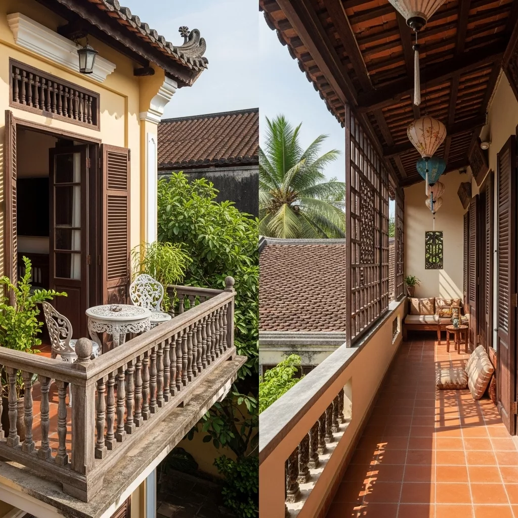 Logia khác ban công ở điểm nào và cách tính hệ số diện tích 1