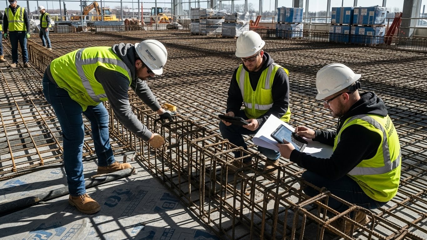 Hướng dẫn đọc bản vẽ kết cấu để kiểm tra thép trước bê tông 1 Hướng dẫn đọc bản vẽ kết cấu để kiểm tra thép trước bê tông 1