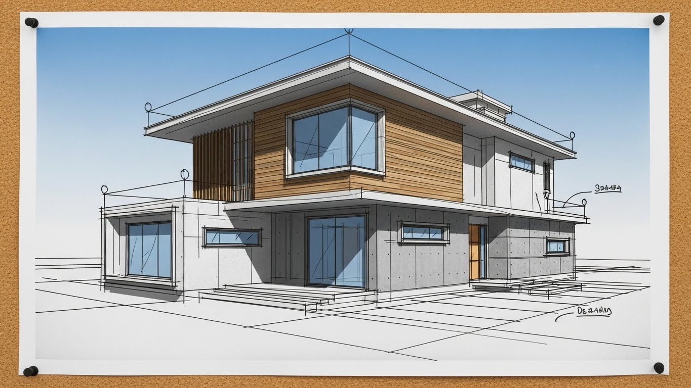 Bản vẽ 3D sơ sài, thiếu tính thực tế khi thi công 1 Bản vẽ 3D sơ sài, thiếu tính thực tế khi thi công 1