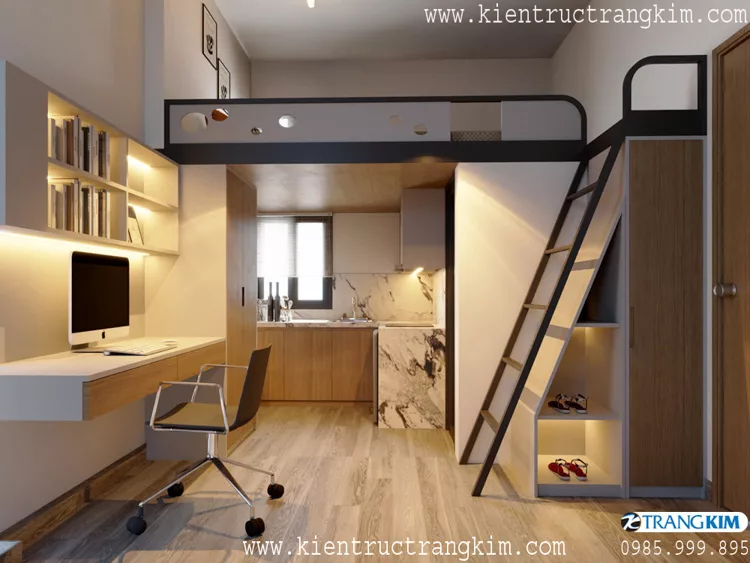 Mô hình giường tầng – ký túc xá 1 Mô hình giường tầng – ký túc xá 1