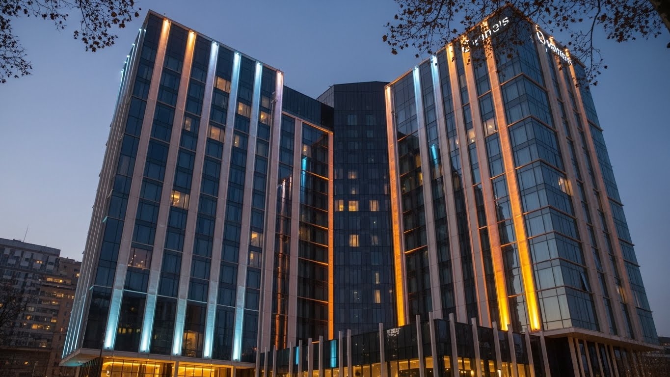 Vai trò của mặt tiền và façade trong việc định hình điểm nhấn kiến trúc khách sạn 1