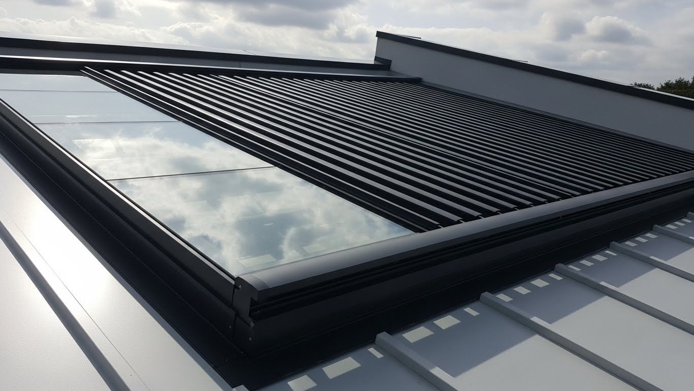 Giải pháp che chắn giếng trời an toàn nhưng vẫn giữ sự thông thoáng 1