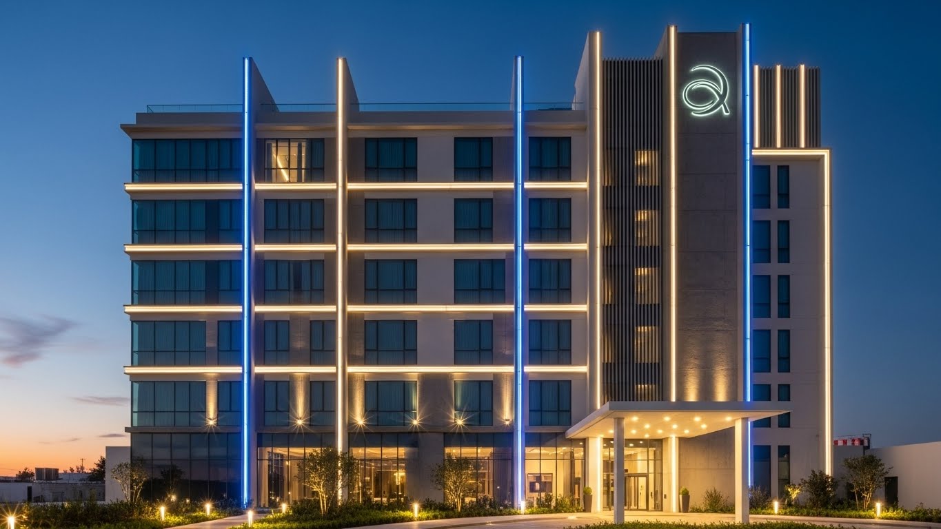 Tại sao điểm nhấn kiến trúc khách sạn quyết định sức hút thị giác 1