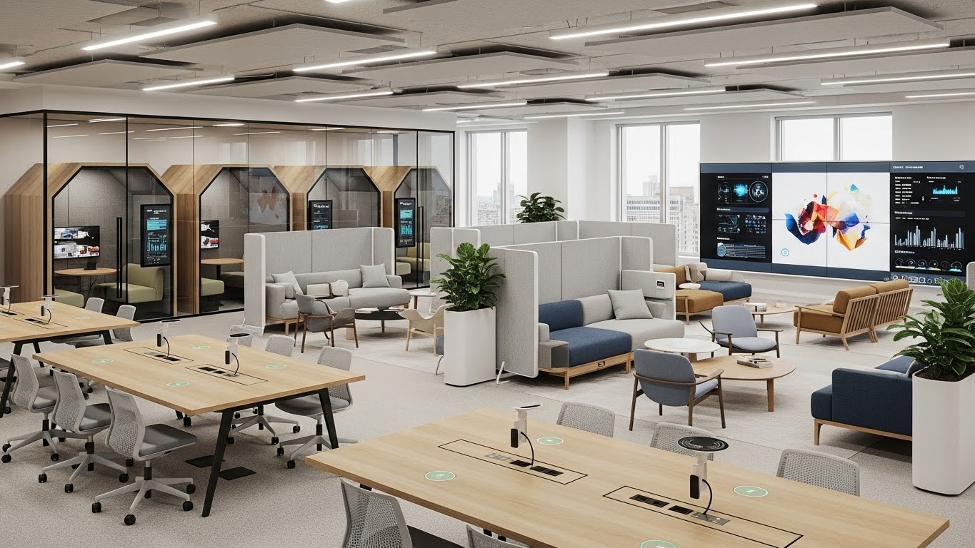 Tổng quan về sự thay đổi mô hình làm việc và xu hướng hybrid office 1