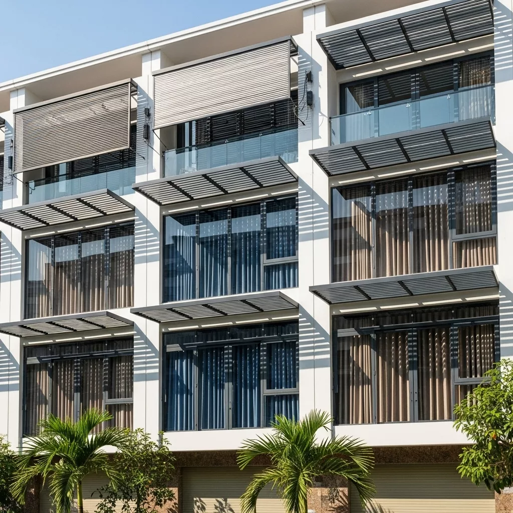 Rèm cửa chống nắng và các giải pháp chắn sáng 1 Rèm cửa chống nắng và các giải pháp chắn sáng 1