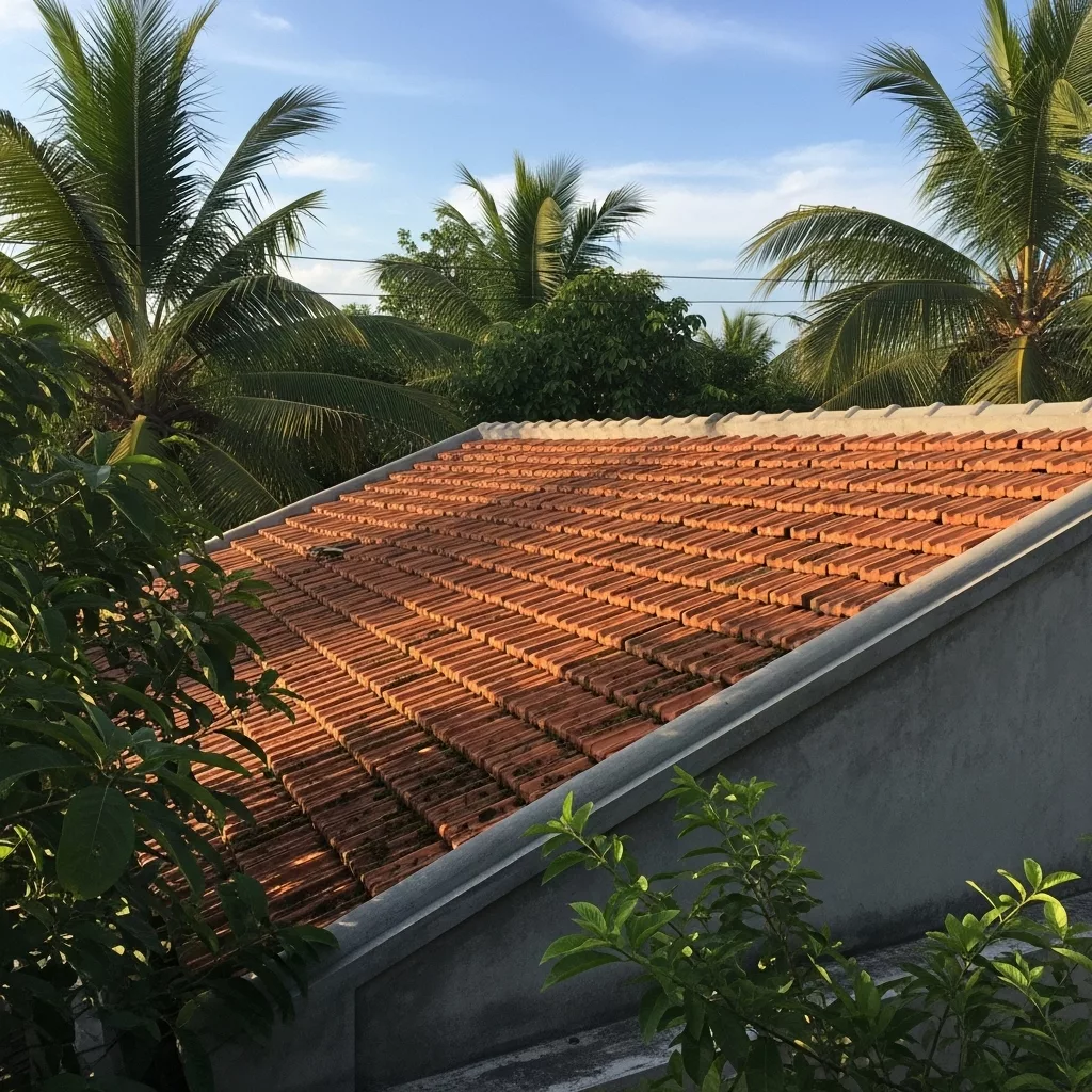 Giải pháp mái bê tông dán ngói hoặc lớp che phủ bảo vệ 1 Giải pháp mái bê tông dán ngói hoặc lớp che phủ bảo vệ 1